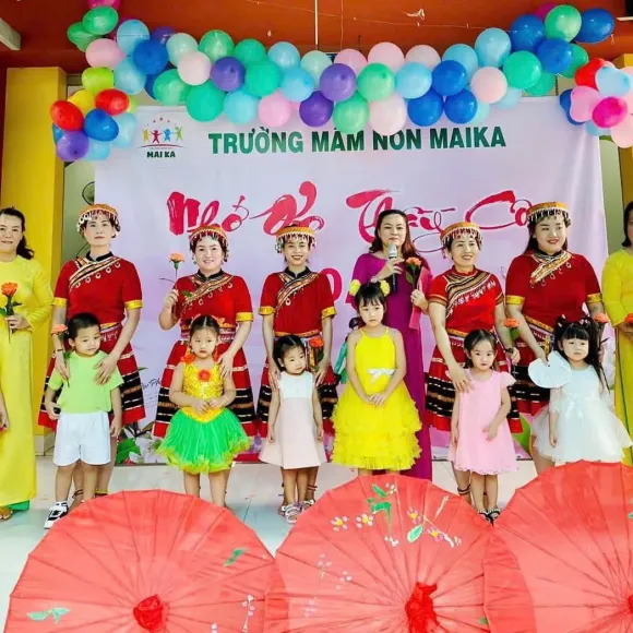 Mầm non Maika tổ chức hoạt động trải nghiệm giúp bé phát triển toàn diện